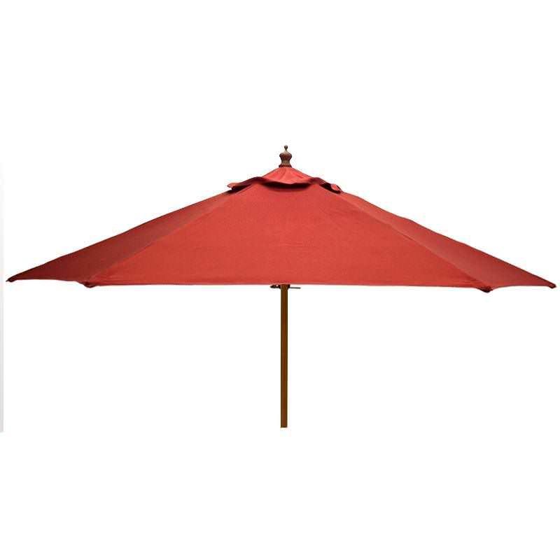 2.5m Round Hardwood Garden Parasol