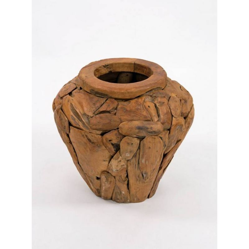 Reclaimed Teak Root Piece Vase - 3 sizes 