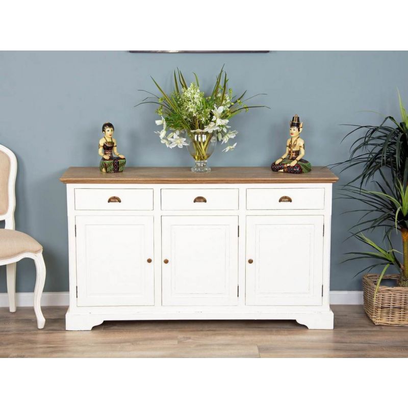 Brocante Three Drawer Dresser