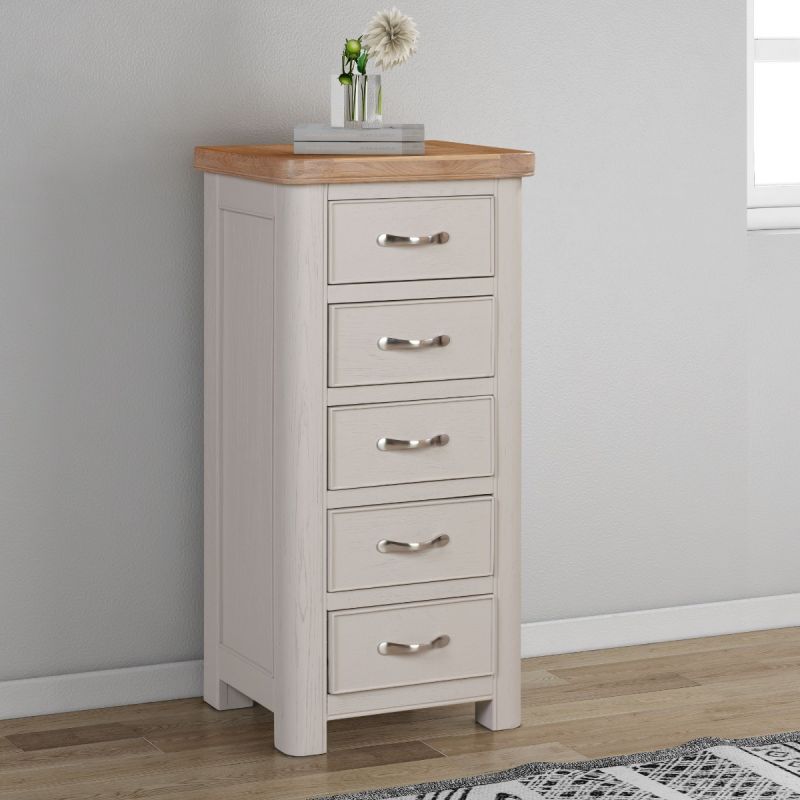 Eden 5 Drawer Tallboy