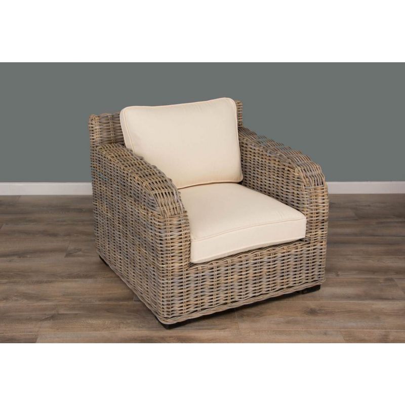 Manga Natural Wicker Sofa Chair