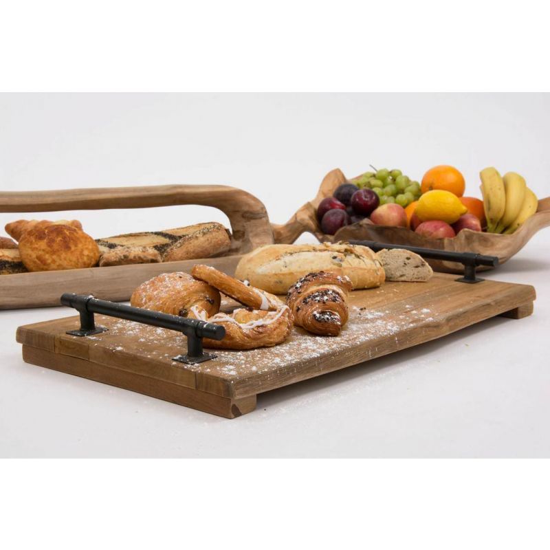 Reclaimed Teak Urban Fusion Serving Tray - Rectangular