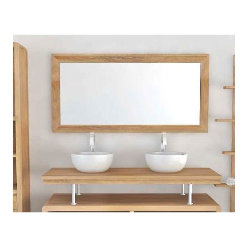 Vogue Teak Mirror