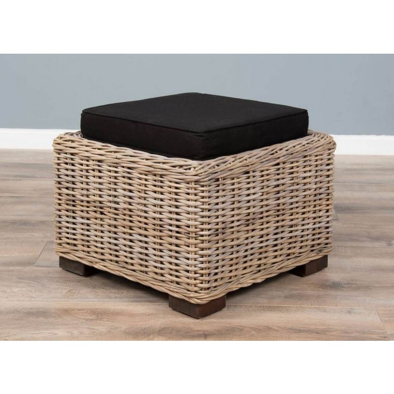 Inset Cushion Foot Stool