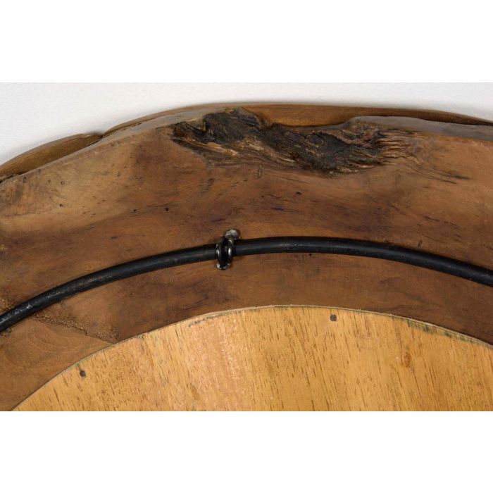 Reclaimed Teak Root Piece Circular Mirror - 4 Sizes - 5