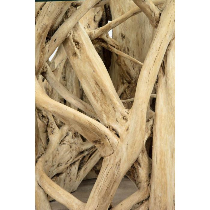 1.2m Java Root Circular Dining Table with 4 or 6 Scandi Armchairs - 10