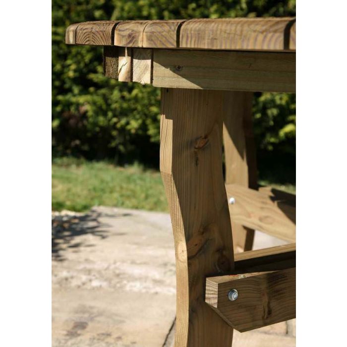 Douglas Fir Woodland Circular Table - 4