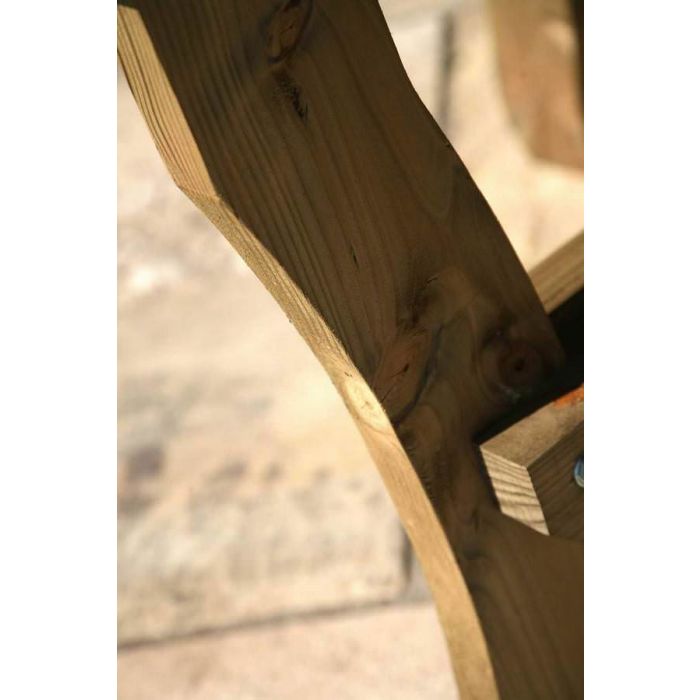 Douglas Fir Woodland Circular Table - 2