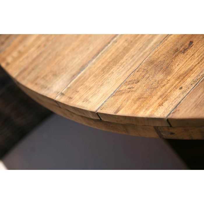1.3m Reclaimed Teak Character Garden Table - 3