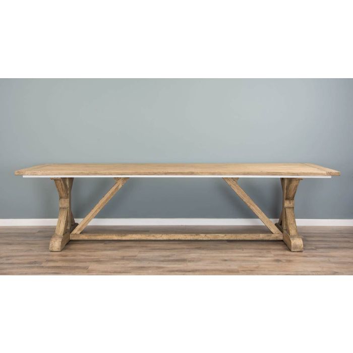 3m Farmhouse Cross Dining Table - 3