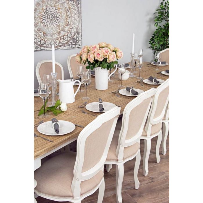 3.6m Ellena Dining Table with 12 Paloma Chairs  - 2