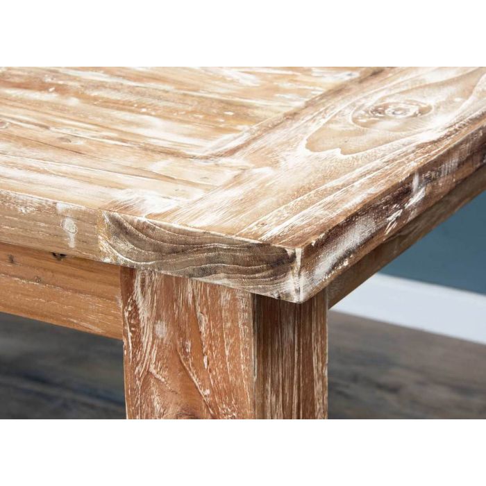 3m Reclaimed Teak Mexico Dining Table with 10 Ellena Chairs & 2 Armchairs  - 11