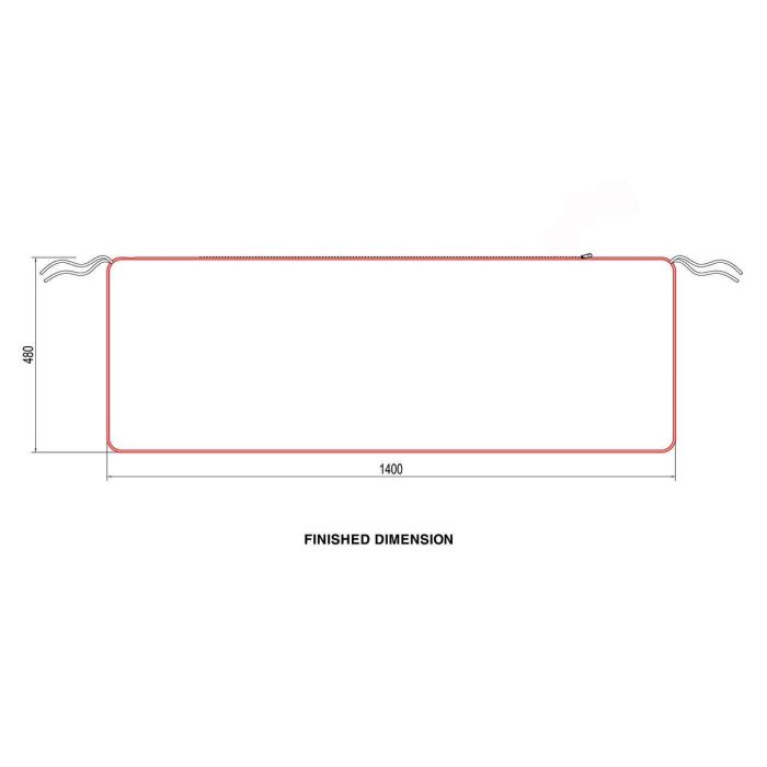 Three Seater Bench Cushion - 8