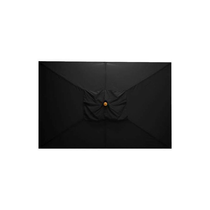 3m x 2m Rectangular Hardwood Parasol - 5