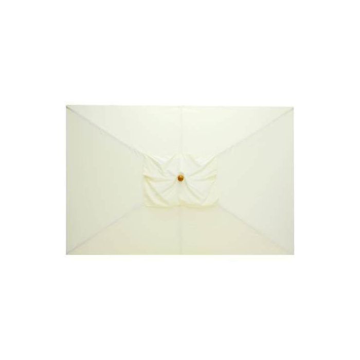 3m x 2m Rectangular Hardwood Parasol - 3