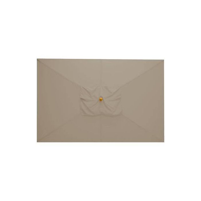 3m x 2m Rectangular Hardwood Parasol - 7