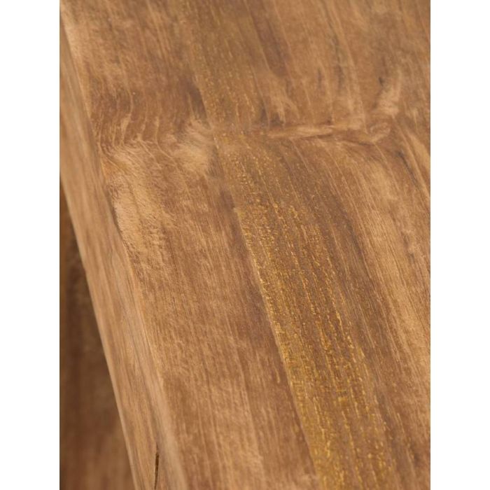 60cm Reclaimed Teak Modern Coffee Table - 7