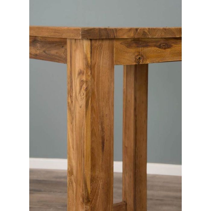 Reclaimed Teak Bar Table - 4