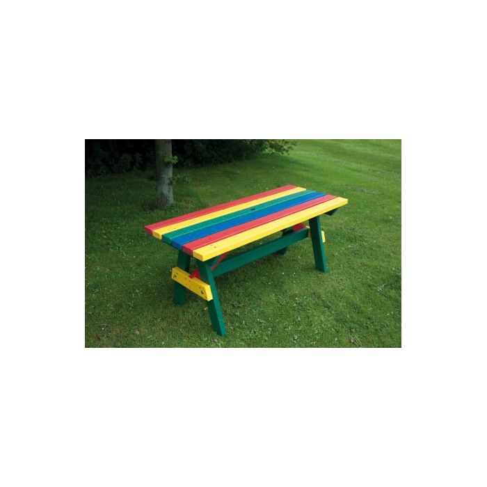 Recycled Plastic A-Frame Table - 4