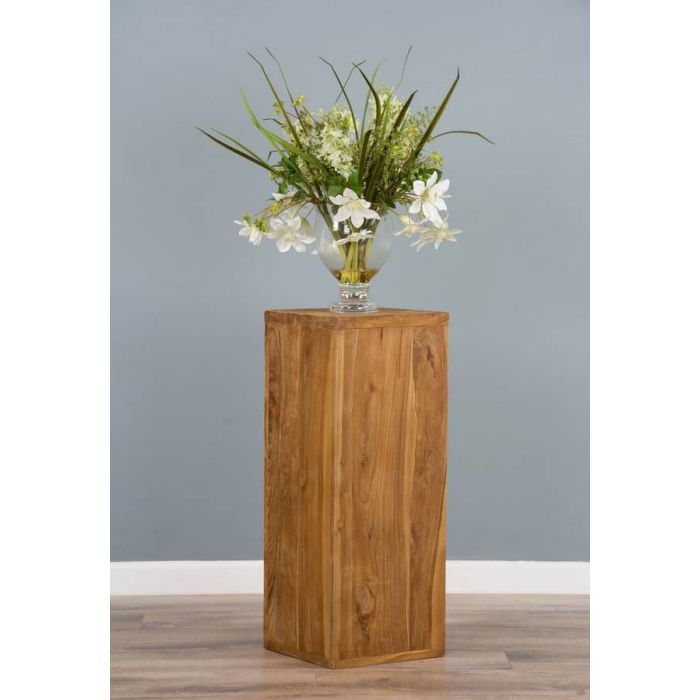 Reclaimed Teak Alana Pedestal - 8