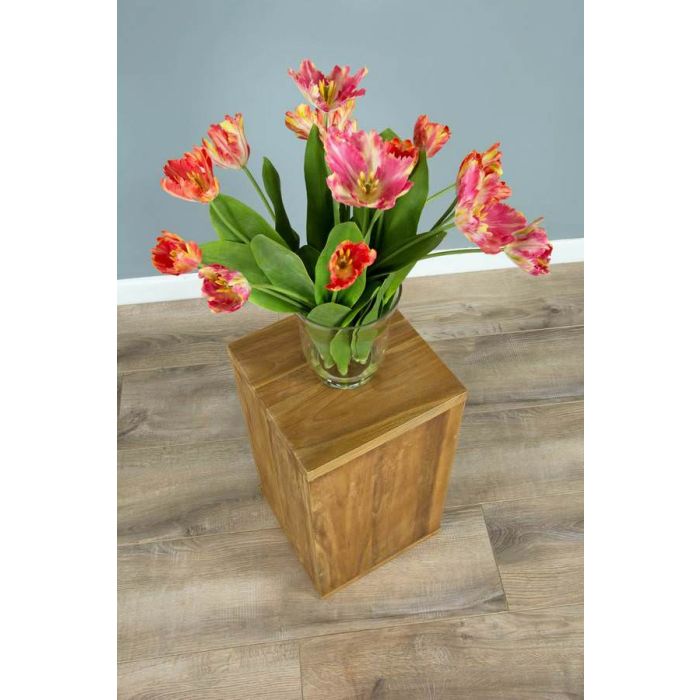 Reclaimed Teak Alana Pedestal - 3