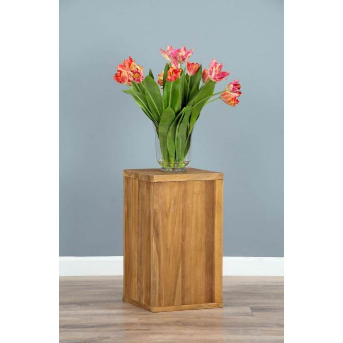 Reclaimed Teak Alana Pedestal - 10