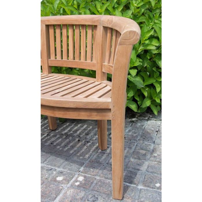 San Francisco Teak Garden Bench - 3