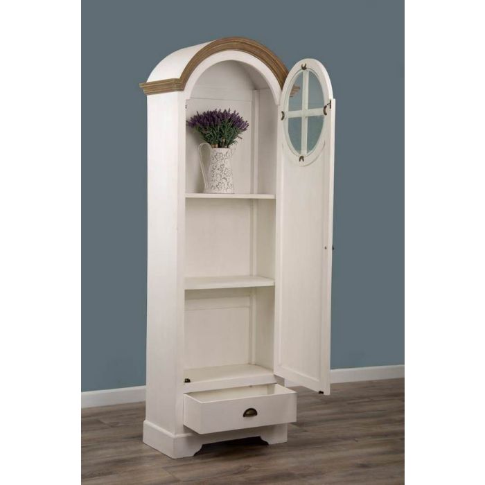 Brocante Circular Window Standing Cupboard - 2