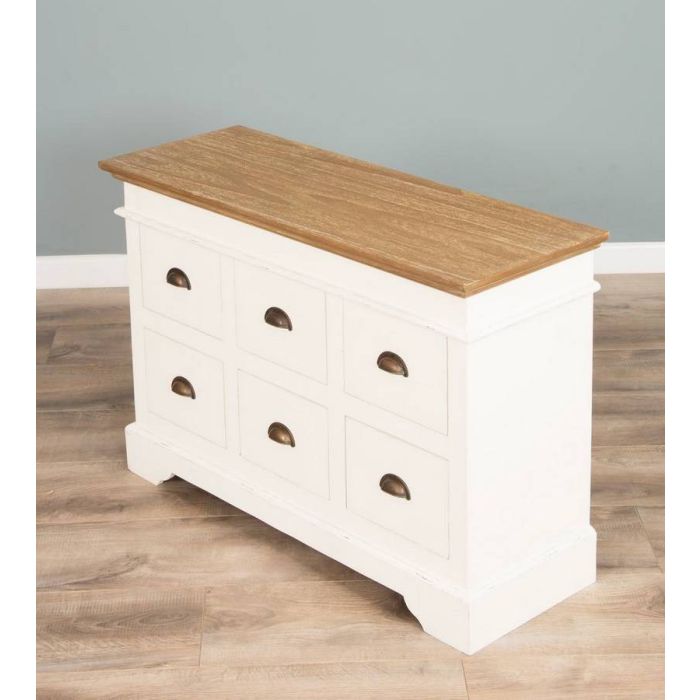 Brocante Low Chest of Drawers - 5
