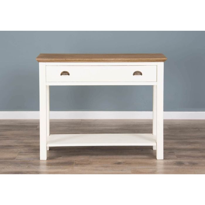 100cm Brocante Hall Console Table - 1