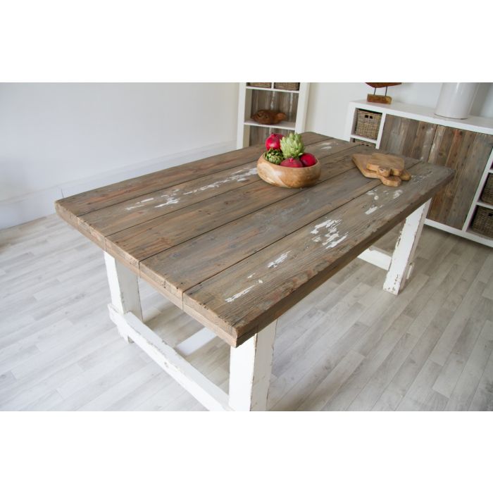 1.8m Coastal Dining Table with 4 Donna Armchairs - 7