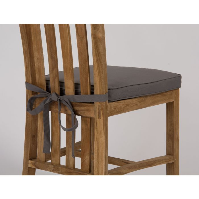 2.4m Reclaimed Teak Tangerang Dining Table with 8 Vikka Chairs & 2 Armchairs - 7