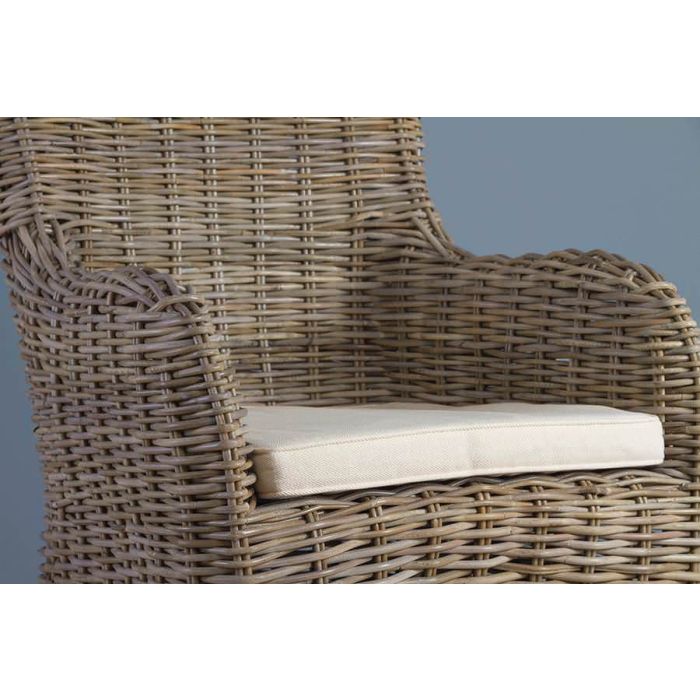 Donna Natural Wicker Armchair - 2
