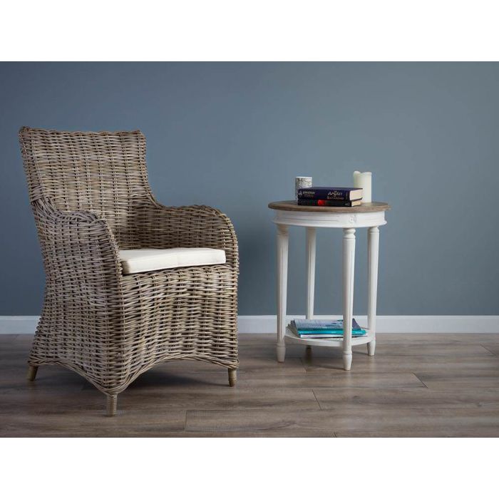 Donna Natural Wicker Armchair - 1