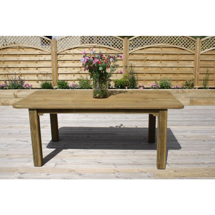 Douglas Fir Woodland Rectangular Table  - 5