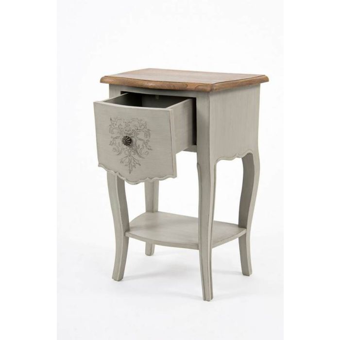 French Style Heart Bedside Table - 1