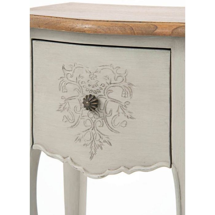 French Style Heart Bedside Table - 6