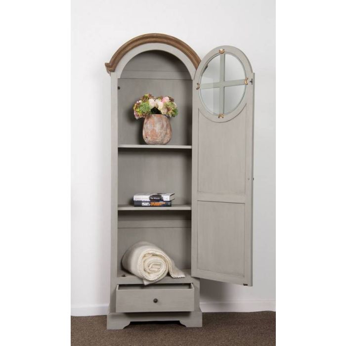 French Style Tall Heart Cupboard - 4