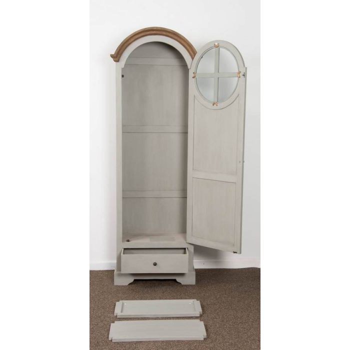French Style Tall Heart Cupboard - 2