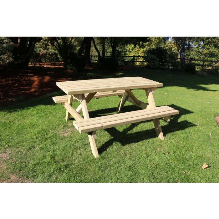Hustyns Heavy Duty A-Frame Picnic Bench - 1