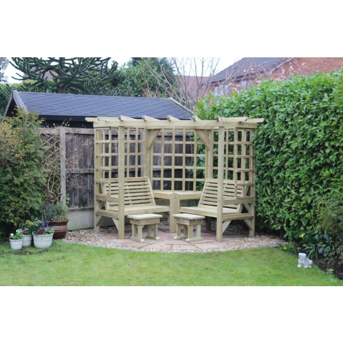 Hustyns Corner Arbour Seat - 4
