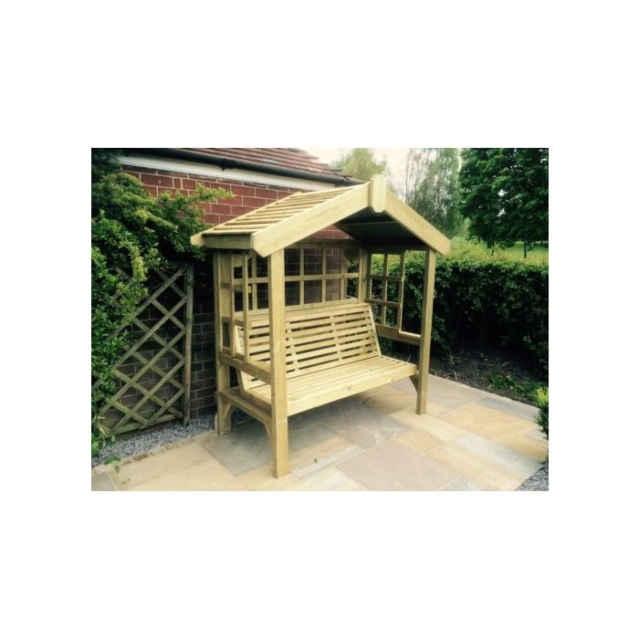 Hustyns Cottage Trellis Arbour - 2 Sizes - 3