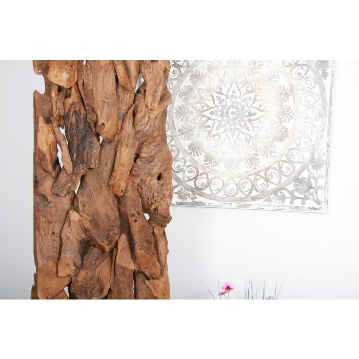 Reclaimed Teak Root Screen - 200cm - 3