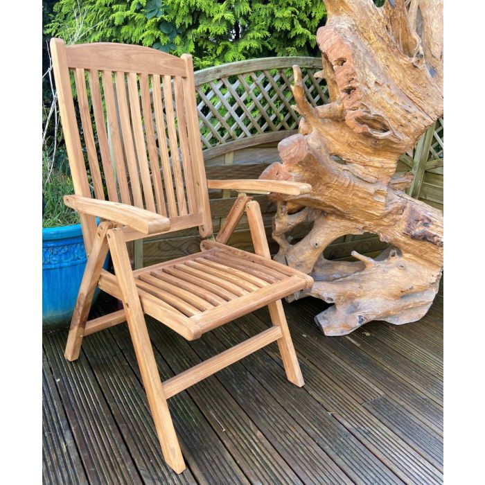 Teak Marley Reclining Chair - 1