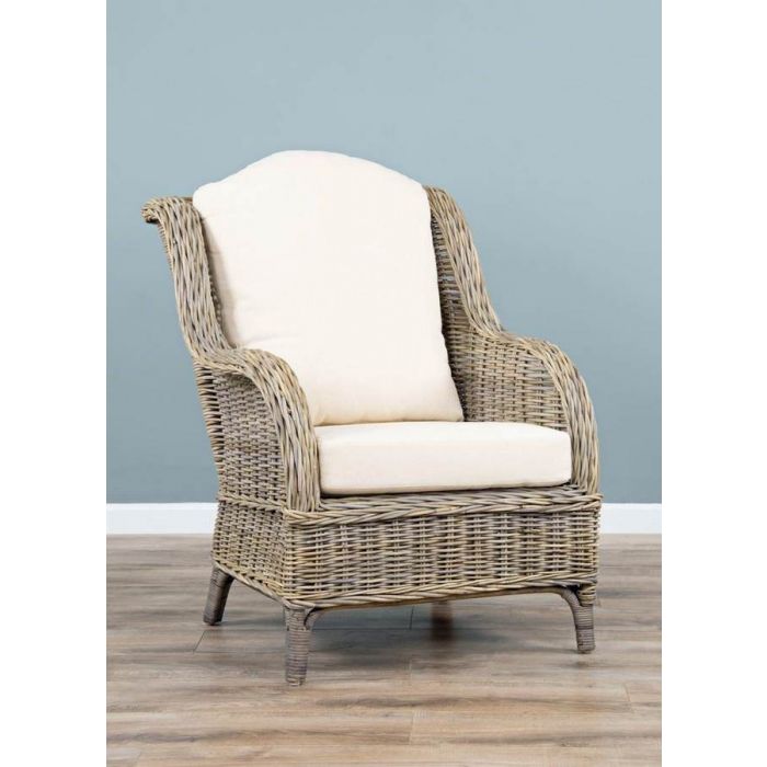 Jumo Natural Wicker Armchair - 1