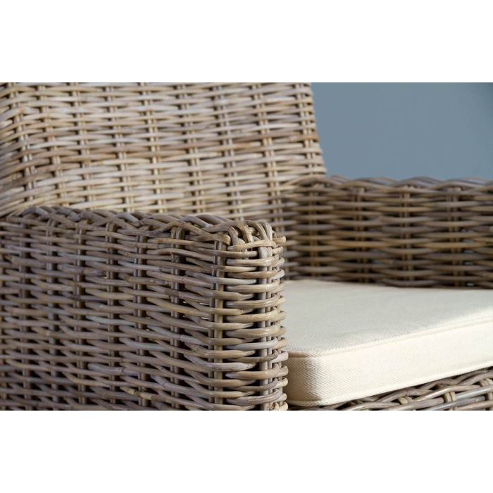 Latifa Natural Wicker Armchair - 3