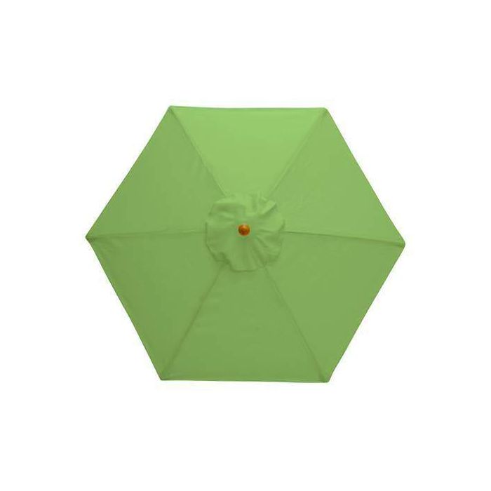 3m x 2m Rectangular Aluminium Crank Parasol - 7