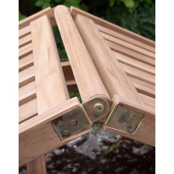Luxury Richmond Teak Sun Lounger - 6