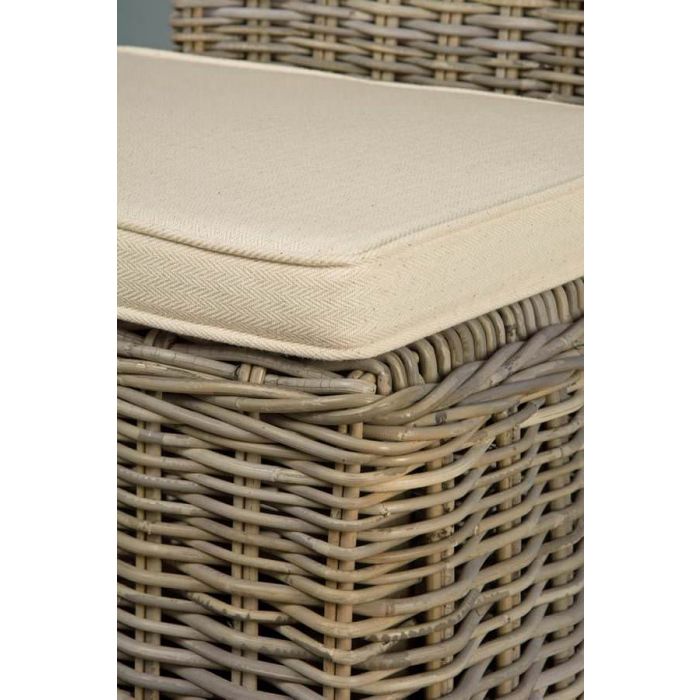 Latifa Natural Wicker Dining Chair - 6