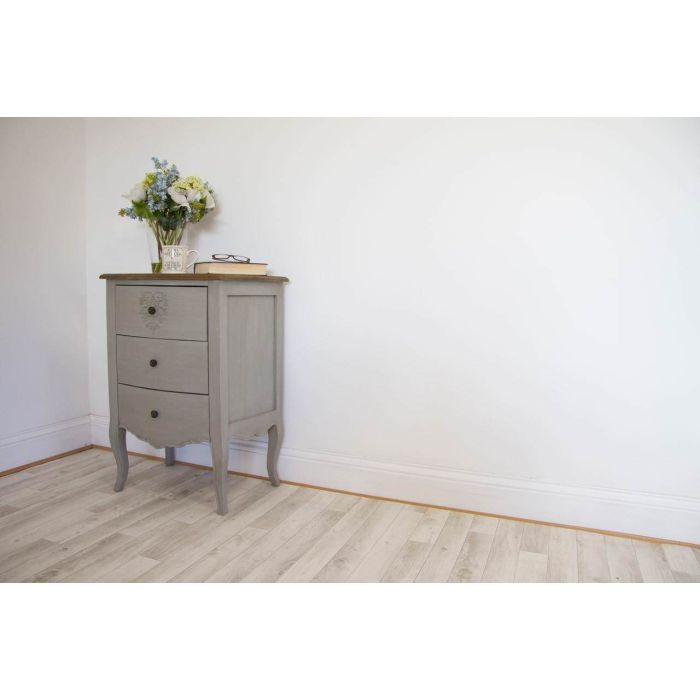 French Style Three Drawer Storage Unit - 1